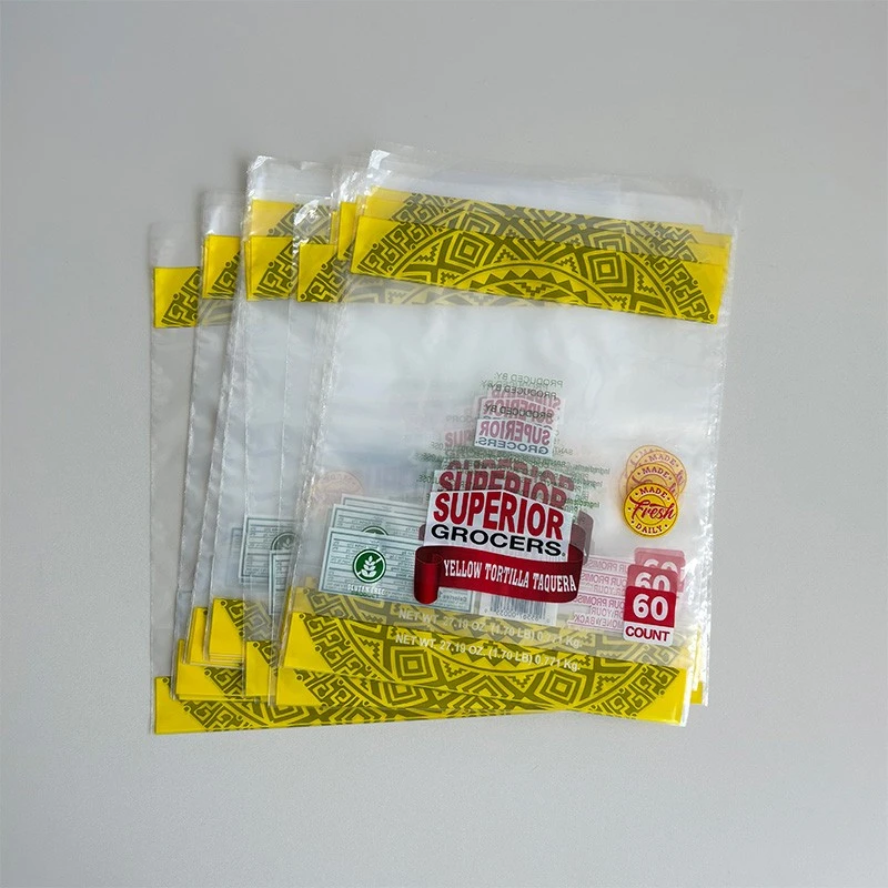 custom flat poly bags