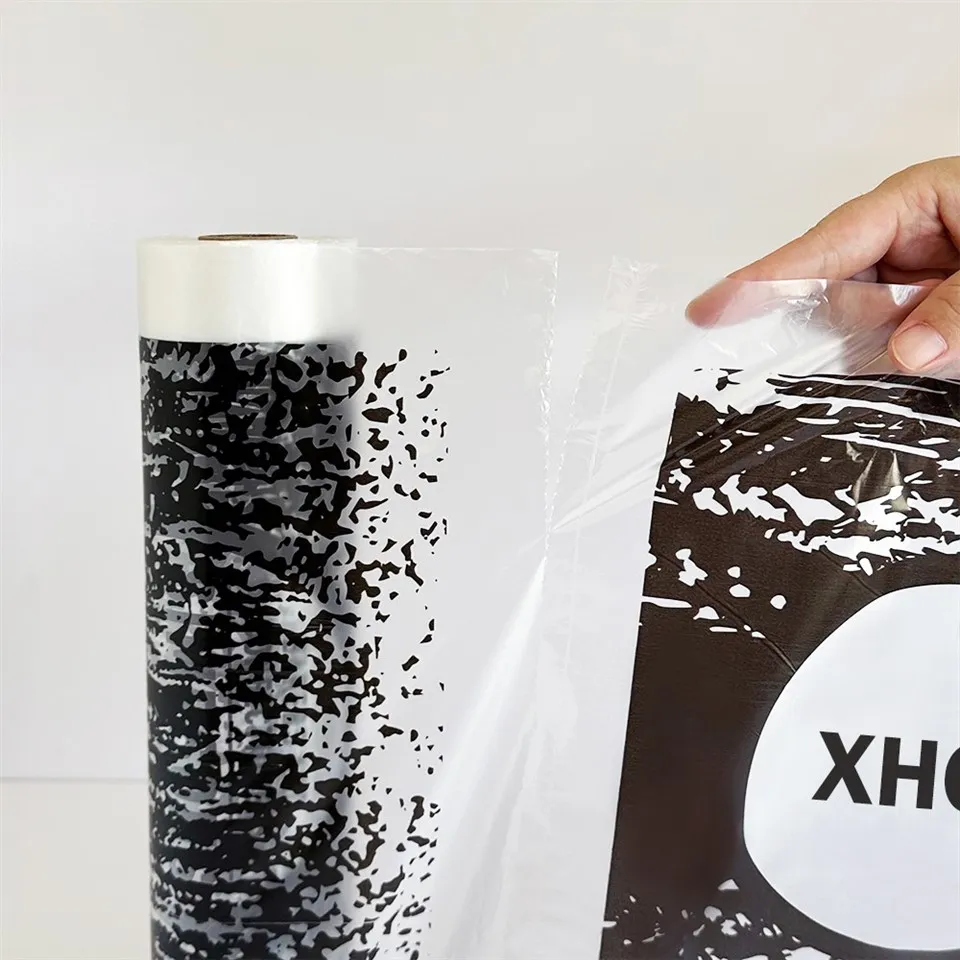 Supermarket shopping retail weighing roll bag